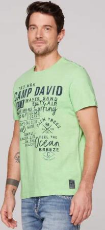 CAMP DAVID Rundhalsshirt aus Baumwolle