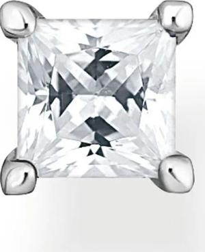 THOMAS SABO Single-Ohrstecker mit blauem Stein,