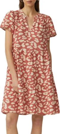 QS Volantkleid Sommerkleid aus reiner Baumwolle,