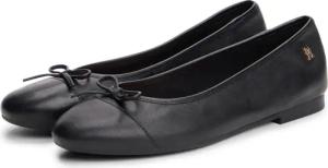 Tommy Hilfiger TOE CAP LEATHER BALLERINA