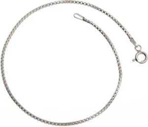 Silberkettenstore Silberarmband Veneziakette Armband rund 1,5mm