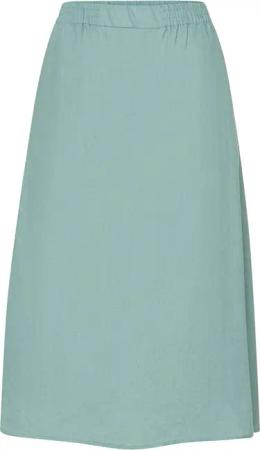 Clarina Sommerrock Leinen-Midirock