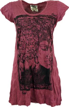 Guru-Shop T-Shirt Sure Long Shirt, Minikleid