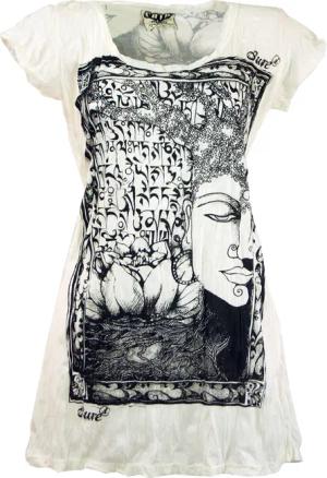 Guru-Shop T-Shirt Sure Long Shirt, Minikleid