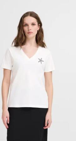 Ichi V-Shirt IHCAMINO modisches T-Shirt mit