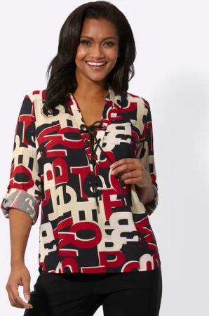 Witt Klassische Bluse Langarm-Bluse