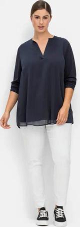 Sheego Klassische Bluse Tunika