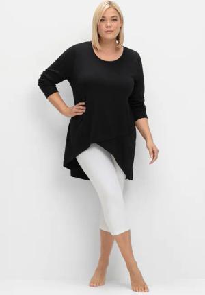 Sheego T-Shirt Langarmshirt