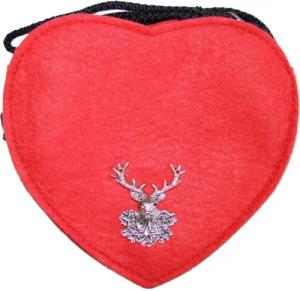 Trachtenland Handtasche Herz aus Filz –