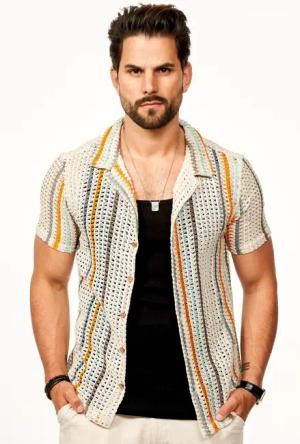 SOULSTAR Kurzarmhemd Bunt im Vintage Summer-Look
