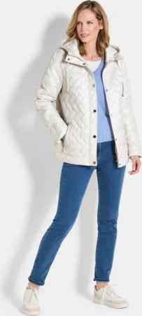 Steppjacke - stein - Gr. 25 von Goldner Fashion