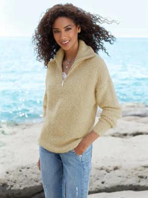 heine Strickpullover "Troyer-Pullover"