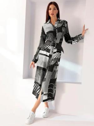 heine Druckkleid "Druck-Kleid"