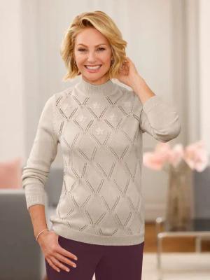 Classic Basics Stehkragenpullover "Pullover"