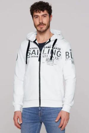 CAMP DAVID Kapuzensweatjacke, mit weicher Innenseite