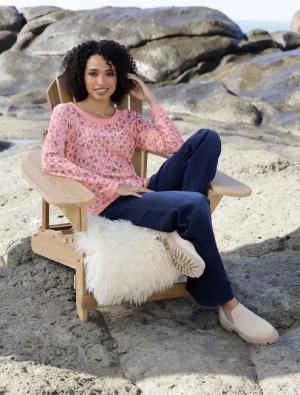 heine Strickpullover "Druck-Pullover"