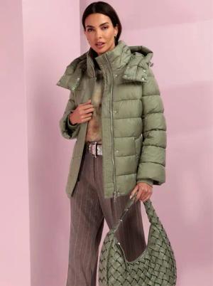heine Steppjacke, mit Kapuze