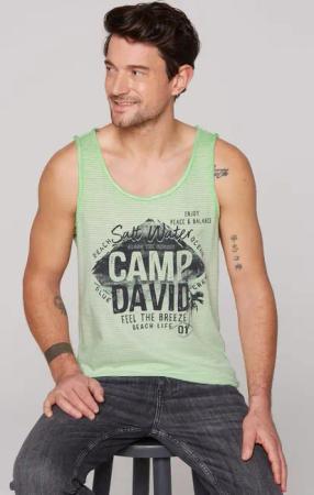 CAMP DAVID Tanktop, mit Oil-Dyed-Färbung