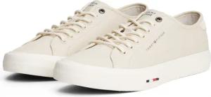 Tommy Hilfiger Sneaker "TH HI VULC STREET CANVAS", Freizeitschuh, Halbschuh, Schnürschuh mit Logoflag im Plateau