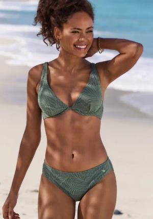 LASCANA Bikini-Hose "Fay", aus eleganter Strukturware