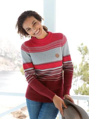 Casual Looks Stehkragenpullover "Stehkragen-Pullover"