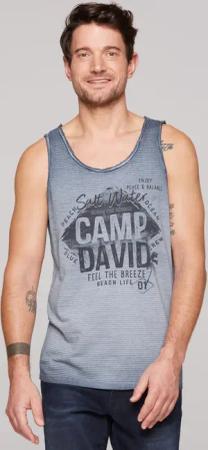 CAMP DAVID Tanktop, mit Oil-Dyed-Färbung