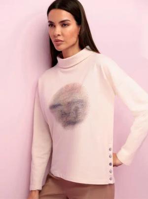 heine Langarmshirt "Druck-Shirt", (1 tlg.)