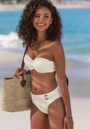 LASCANA Bikini-Hose "Fay", aus eleganter Strukturware