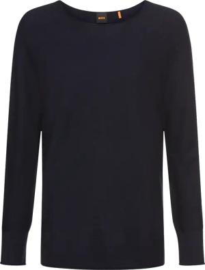 BOSS ORANGE Strickpullover "Falandrana Premium Damenmode", im Materialmix mit Kaschmir-Anteil