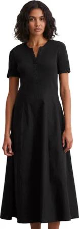 Marc OPolo Jerseykleid "mit Baumwoll-Popelinerock"