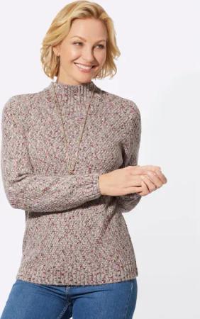 Classic Basics Stehkragenpullover "Pullover"