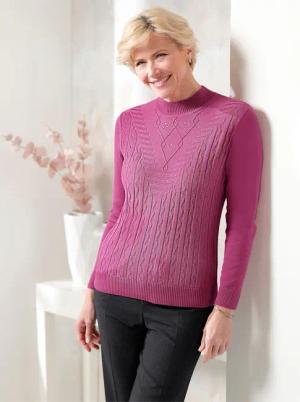 Classic Stehkragenpullover "Pullover"
