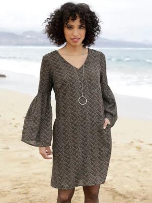 heine Druckkleid "Druck-Kleid"