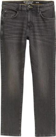 TOM TAILOR Herren TTJOSH REGULAR SLIM Jeans, grau, Uni, Gr. 33/30