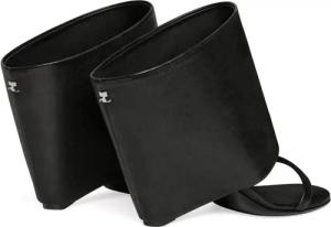 Courrèges Sandalen - Sandals Black - Gr. 36 (EU) - in Schwarz - für Damen