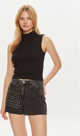 Vero Moda Bluse Mary 10306899 Schwarz Tight Fit