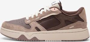Sneaker Damen Leder und Wildleder - CJ80 braun