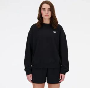 New Balance Essentials Damen Sweatshirts - Schwarz - Größe: XS - Baumwoll-Fleece - Foot Locker