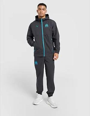 PUMA Olympique Marseille Tech Jacke - Herren, Blau