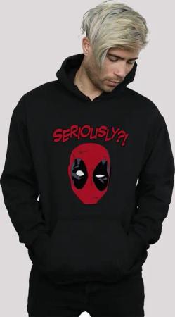 F4NT4STIC Kapuzenpullover "Marvel Deadpool Seriously", Print