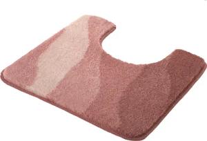 Kleine Wolke Badematte "Malena", rutschhemmend beschichtet, fußbodenheizungsgeeignet, Badteppich, modernes Wellen Design, Farbverlauf, waschbar