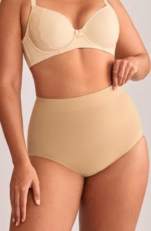 Mittlere Kompression Shapewear-Slips in Tan