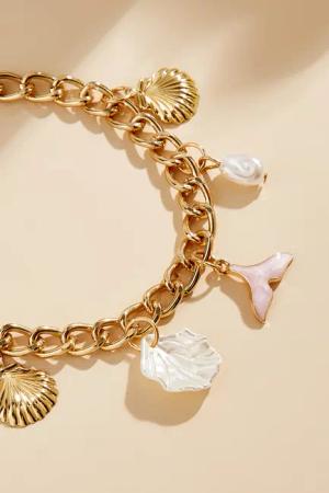 Verstellbares Goldfarbenes Armband