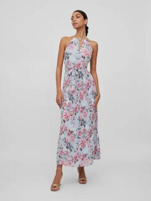Vila Abendkleid 14071709 Bunt Regular Fit