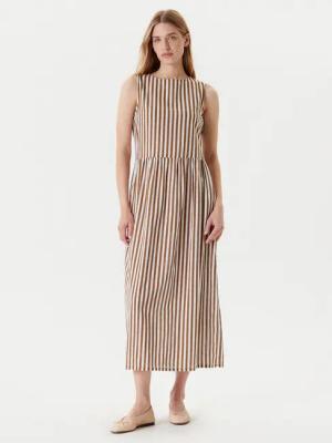 United Colors Of Benetton Sommerkleid 48I5DV0BK Beige Regular Fit