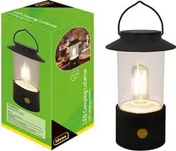 Idena 50125 LED Campinglampe schwarz