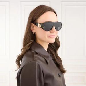 Dolce&Gabbana Sonnenbrille - 0DG4499 501/8757 - Gr. unisize - in Schwarz - für Damen