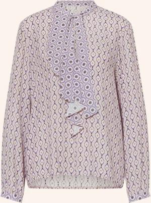 MARC CAIN Bluse mit Schluppe und Volants