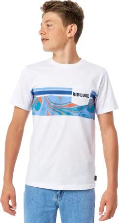 Rip Curl - Blocker T-Shirt Jungen weiß
