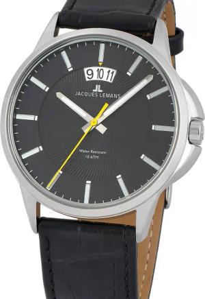 Jacques Lemans 1-1540A Sydney Herrenuhr 42mm 10ATM